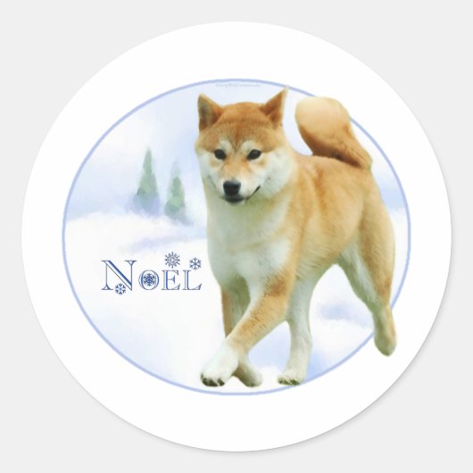 Shiba Noel - Sticker (Voorkant)