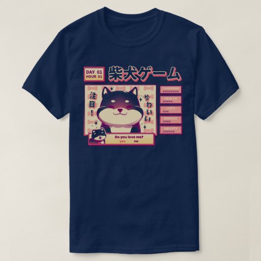 Shiba Novel T-shirt (Design voorkant)