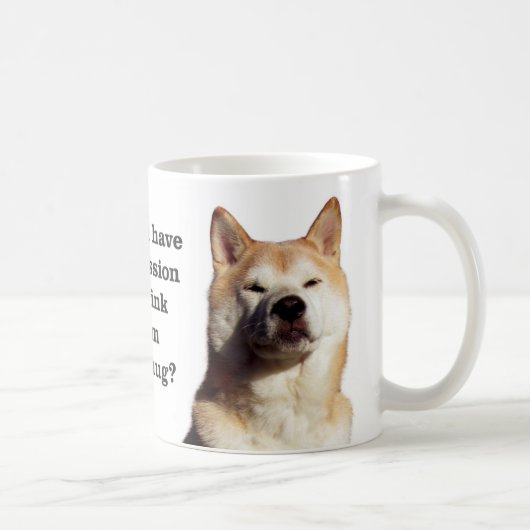 Shiba Permission Koffiemok (Rechts)