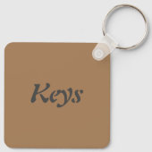 Shiba pixelart, Pixel Art, sleutelhanger (Achterkant)