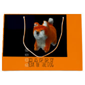 Shiba Puppy 3D Digital Art 2018 Lft B2 Groot Cadeauzakje (Voorkant)