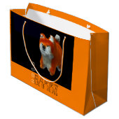 Shiba Puppy 3D Digital Art 2018 Lft B2 Groot Cadeauzakje (Achterkant Gekanteld)