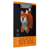 Shiba Puppy 3D Digital Art Dog Year 2018 klembord (Rechts)