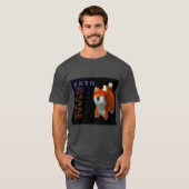 Shiba Puppy 3D Digitale Kunst Hondenjaar 2018 Mann T-shirt (Voorkant volledig)