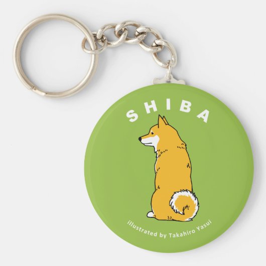 Shiba-Sleutelhanger Sleutelhanger (Voorkant)