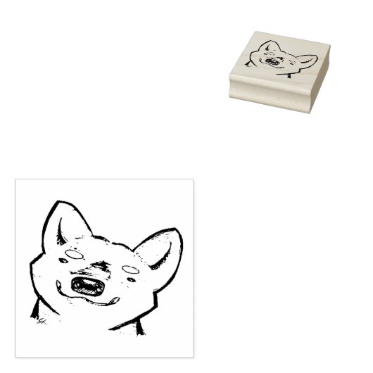 Shiba stempel (Gestempeld)