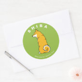 Shiba Sticker (Envelop)