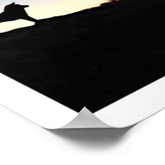Shiba Sunrise Poster (Hoek)