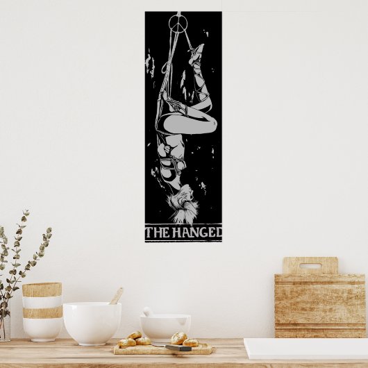 shibari hanged poster (Keuken)