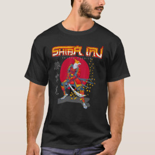 Shibarmy Shiba Inu Crypto Warrior Samurai en Japan T-shirt