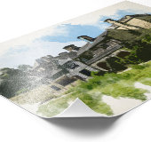 Shibden Hall, Halifax Foto Afdruk (Hoek)