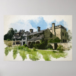 Shibden Hall, Halifax Poster
