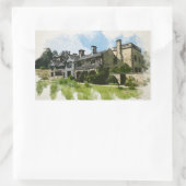 Shibden Hall, Halifax Rechthoekige Sticker (Tas)