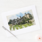 Shibden Hall, Halifax Rechthoekige Sticker (Envelop)