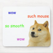 shibe doge mousemat mousepad muismat (Voorkant)