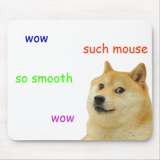 shibe doge mousemat mousepad muismat