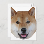 shibe.png briefkaart (Voorkant / Achterkant)