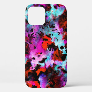 Shibori Batik: Kleurstof met verloopstropdas van W Case-Mate iPhone Case