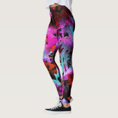 Shibori Batik: Kleurstof met verloopstropdas van W Leggings (Links)