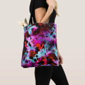 Shibori Batik: Kleurstof met verloopstropdas van W Tote Bag (Dichtbij)