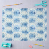 Shibori Blauw Japans Textiel Art No 5 Tissuepapier (Craft)