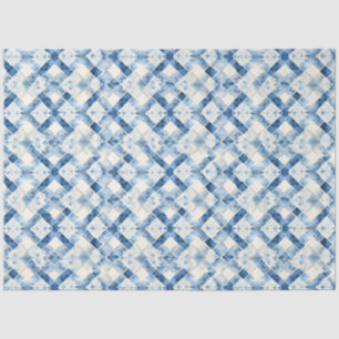 Shibori Blauw Japans Textiel Art No 8 Tissuepapier
