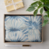 Shibori Blauw Japans Textiel Art No 9 Tissuepapier (Geschenk)