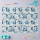 Shibori Blauw Japans Textiel Art No 9 Tissuepapier (Craft)