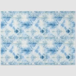 Shibori Blauw Japans Textiel Art nr. 14 Tissuepapier