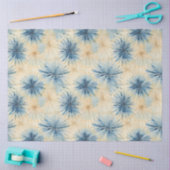 Shibori Blauw Japans Textiel Art nr. 15 Tissuepapier (Craft)