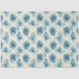 Shibori Blauw Japans Textiel Art nr. 16 Tissuepapier