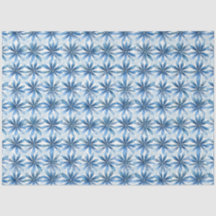 Shibori Blauw Japans Textiel Art nr. 17