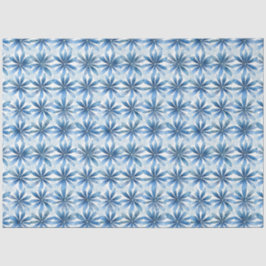 Shibori Blauw Japans Textiel Art nr. 17 Tissuepapier
