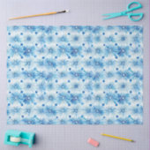 Shibori Blauw Japans Textiel Art nr. 18 Tissuepapier (Craft)