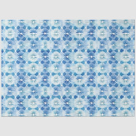 Shibori Blauw Japans Textiel Art nr. 19 Tissuepapier