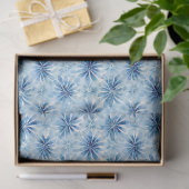 Shibori Blauw Japans Textiel Art nr. 20 Tissuepapier (Geschenk)