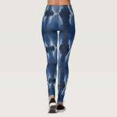 Shibori Blue Leggings (Achterkant)
