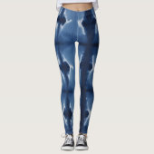 Shibori Blue Leggings (Voorkant)