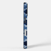 Shibori blue tie dye Case-Mate iPhone case (Achterkant / Rechts)