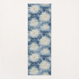 Shibori Blue Tie Dye Japan Traditioneel patroon No Yogamat