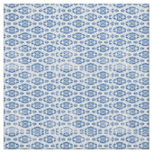 Shibori Blue Tie Dye Twist Abstract Stof (Swatch)