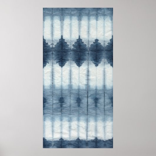 Shibori Indigio Print (Voorkant)