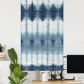 Shibori Indigio Print (Thuiskantoor)