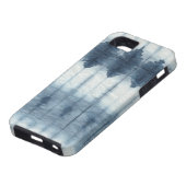 Shibori Indigio Print Case-Mate iPhone Case (Onderkant)