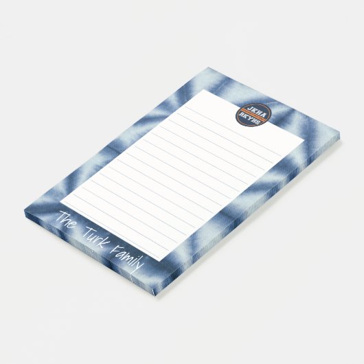 Shibori Mitzvot Post-it® Notes (Schuin)