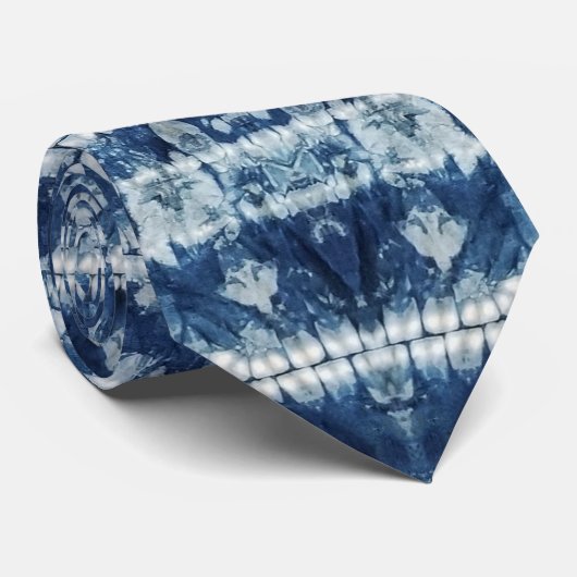 Shibori Stropdas (Opgerold)