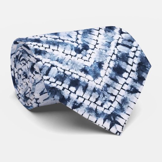 Shibori Stropdas (Opgerold)