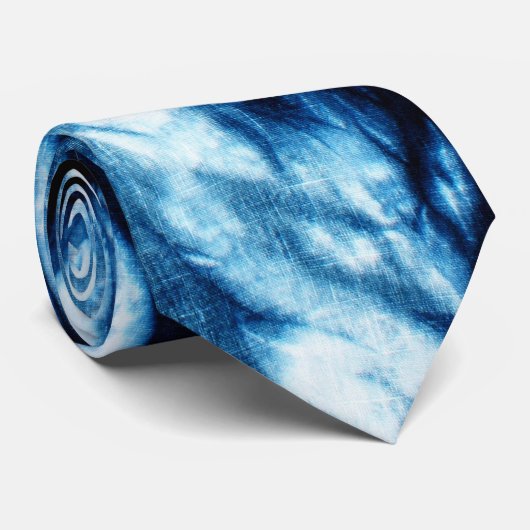 Shibori Stropdas (Opgerold)