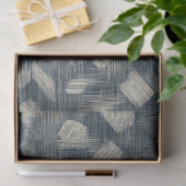 Shibori Tie Dye Indigo Japanse Borstel Art 1 Tissuepapier (Geschenk)