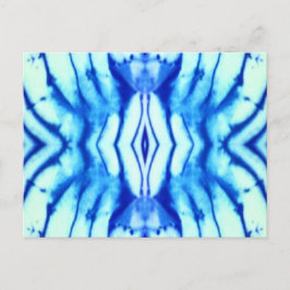 Shibori Tie Dye Postkaart